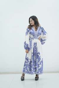 Frontpage: Spring Autumn Elegant Maxi Dress