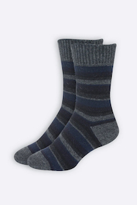 Accessories: Striped socks