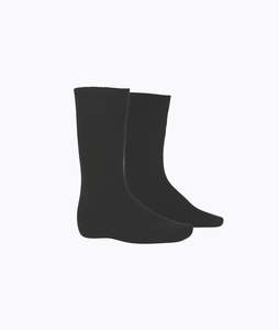 Accessories: Rib Plain Socks