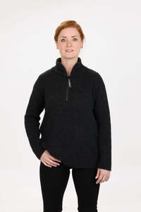 Klothing For Women: Premium Possum Half Zip