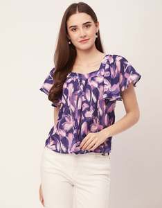 Sweetheart Neck Flutter