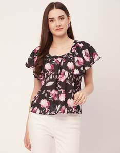 Sweetheart Neck Flutter