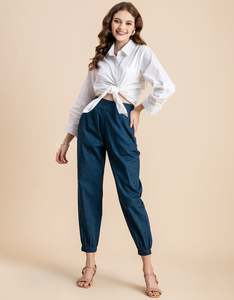 Printed Boho Pajama Pants, Cotton