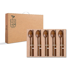 Products: 오래가는 아름다움, 나무내음 옻칠나무 수저 5인 세트 - kmall09.co.nz