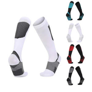 Men: Compression Thickened Bottom Long Socks 5Pack