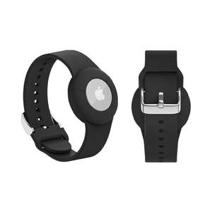 New Arrivals 1: Airtag Wristband Compatible with Apple Airtag - Black