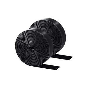 2Pack 5M Adjustable Cable Strap - Black