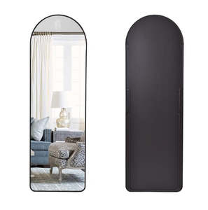 Aluminium Alloy Frame Arched Mirror 162x57cm