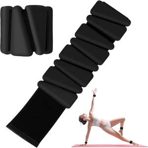 2 Pack Adjustable Silicone Wrist Weights - 2 lbs