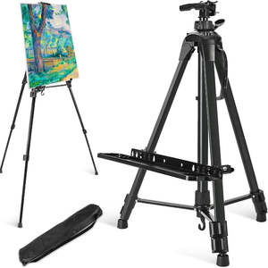 With Issues: Metal Tripod for Painting & Display with Detachable Tray