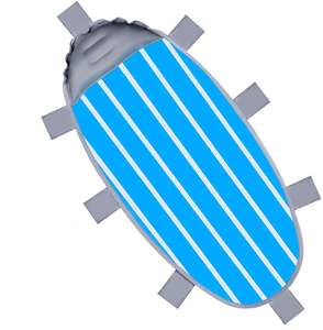 With Issues: Outdoor Oversized Picnic Mat Beach Blanket with Inflatable Pillow