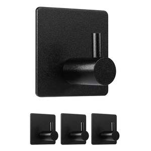 Towel Rack Hook: Stainless Square Towel Hook 4 Pack