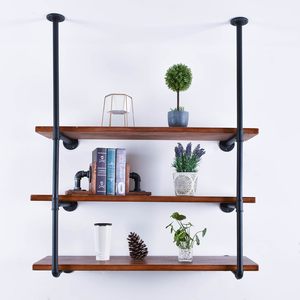 Bathroom Storage 1: Industrial Iron Pipe DIY Shelf - 3 Tier