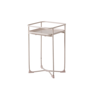 Modern Loft Metal Side Table Flower Stand Square-Pink