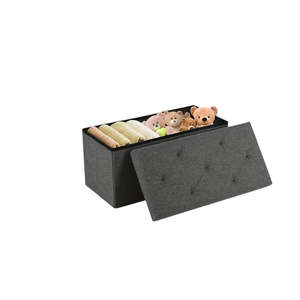 Living Room Storage: Storage Ottoman Bench - 76×38×38cm