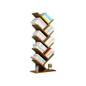 Living Room Storage: 5 Layer Tree Shape Bamboo Bookshelves