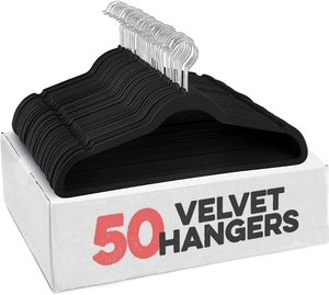 Hangers 1: 50Pack Velvet Hangers-45cm
