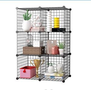Shoe Organiser 1: 6 Cube DIY Storage Metal Wire Organizer