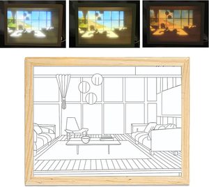 Lighting Painting Decoration 3 Colors-Seaside