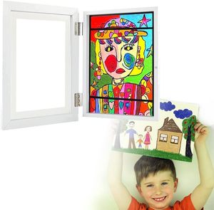 Home Decor: Kids Artwork Picture Frame 45x33CM-White