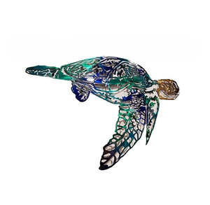 Marine Life Metal Wall Art Decor Sea Turtle