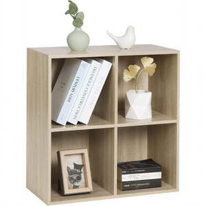 4 Cubes Storage Bookcase Organizer