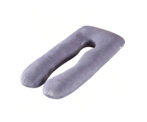 Pregnancy Body Pillow For Belly Support-Gray