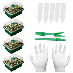 4-Pack Seed Starter Tray Seedling Starter Kits