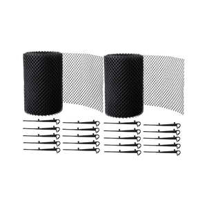 Garden Tools: 2Pack Gutter Guard Mesh 18_600CM With Hooks