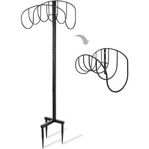 Manger Style Metal Garden Hose Stand