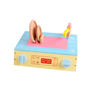 Kid's Wooden Play Kitchen Sink Set