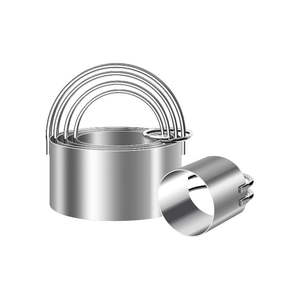 5 Pieces Circle Biscuit Cutter