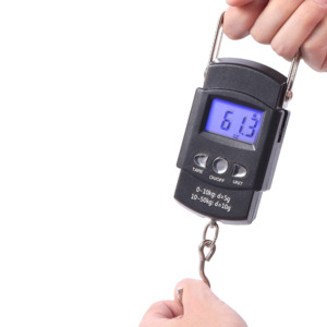 Scale: Portable LCD Luggage Weight Scale with Measuring Tapes