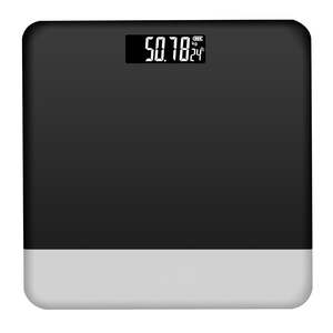 USB Rechargeable Digital Body Weight Scale with Thermometer