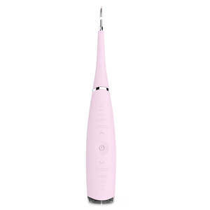 Sonic Electric Tooth Stains Cleaner Calculus Remover-Pink