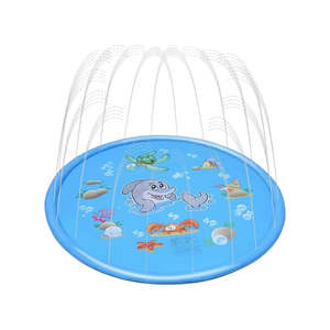 Waterplay Set: Sprinkler Inflatable Water Toys Outdoor Play Mat 150cm