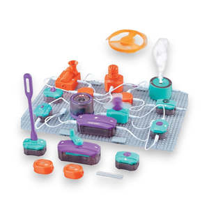 45Pcs Science Experiments Circuit Board Kit