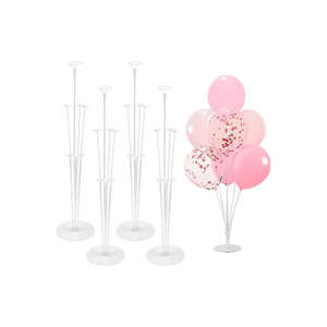 Party Supplies: 5 Sets Balloon Stand Kit - Balloon Stand Kit for Parties