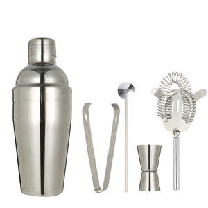 Party Supplies: 5pc House Cocktail Shaker Set