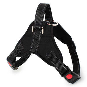 Adjustable Safety Dog Harness Vest with Handle-M