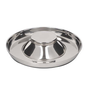 Stainless Steel Slow Feeder Dog Bowls-25CM