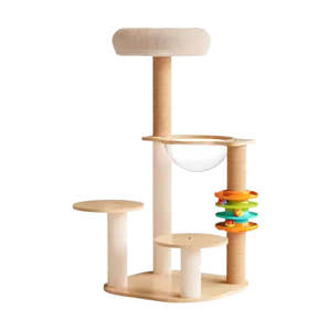 Cat Tree Tower with Space Capsule 89cm