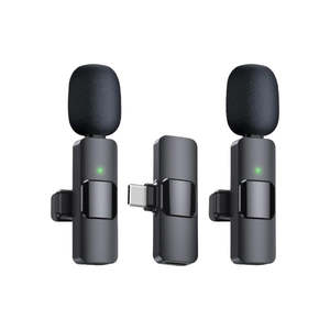 2Pack USB C Wireless Microphone for Android Phone Laptop
