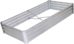 Diy Garden Pet: 180cm Rectangular Galvanized Raised Garden Bed Kit