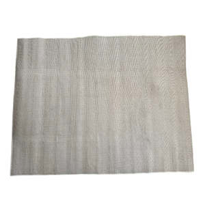 Area Rug 120x160cm Modern Minimalist Living Room Carpet - Warm Cream Linen