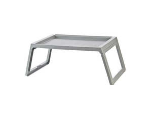 Side Coffee Table: Plastic Light Foldable Laptop Table Bed Tray Lapdesk