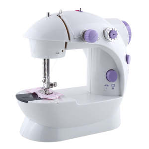 Office Desk: Portable Mini Desk Top Electric Sewing Machine