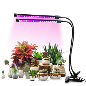 Dual Head Timing Grow USB LED Lamp