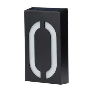 LED Outdoor Solar House Number Light Sign 0