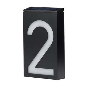 LED Outdoor Solar House Number Light Sign 2